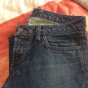 Prana straight leg dark wash Jean